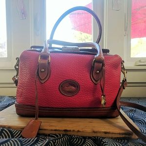 AWL Dooney & Bourke Satchel, watermelon red!
